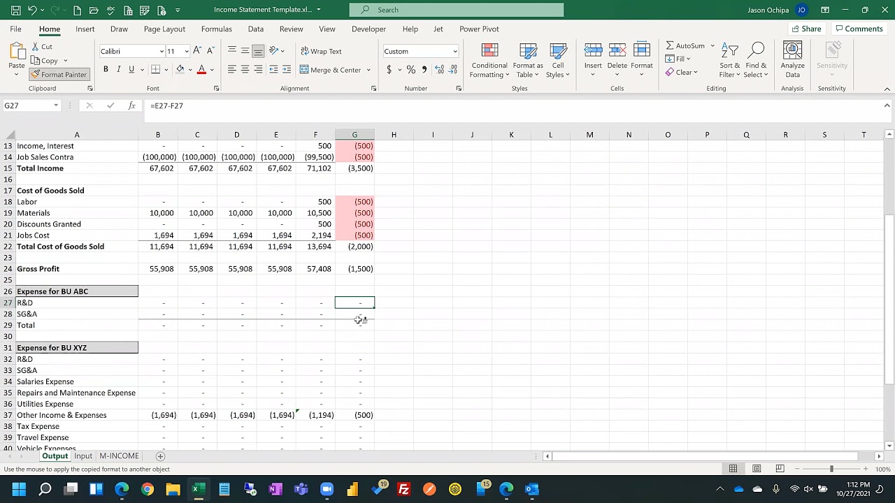 How to Use Excel to Format Reports in Microsoft Dynamics 365 Business Central | Tensoft