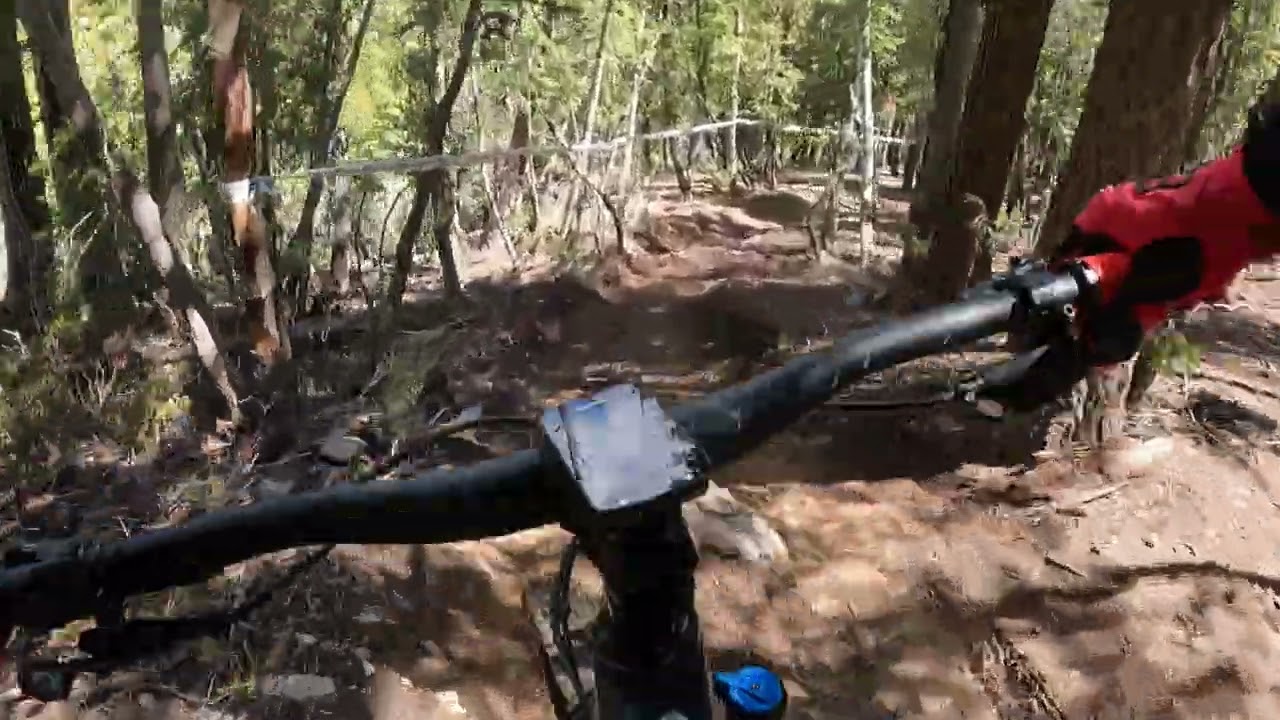 First Run of Lee Canyon Bike Park Black Diamond Trail  - Yeti SB150