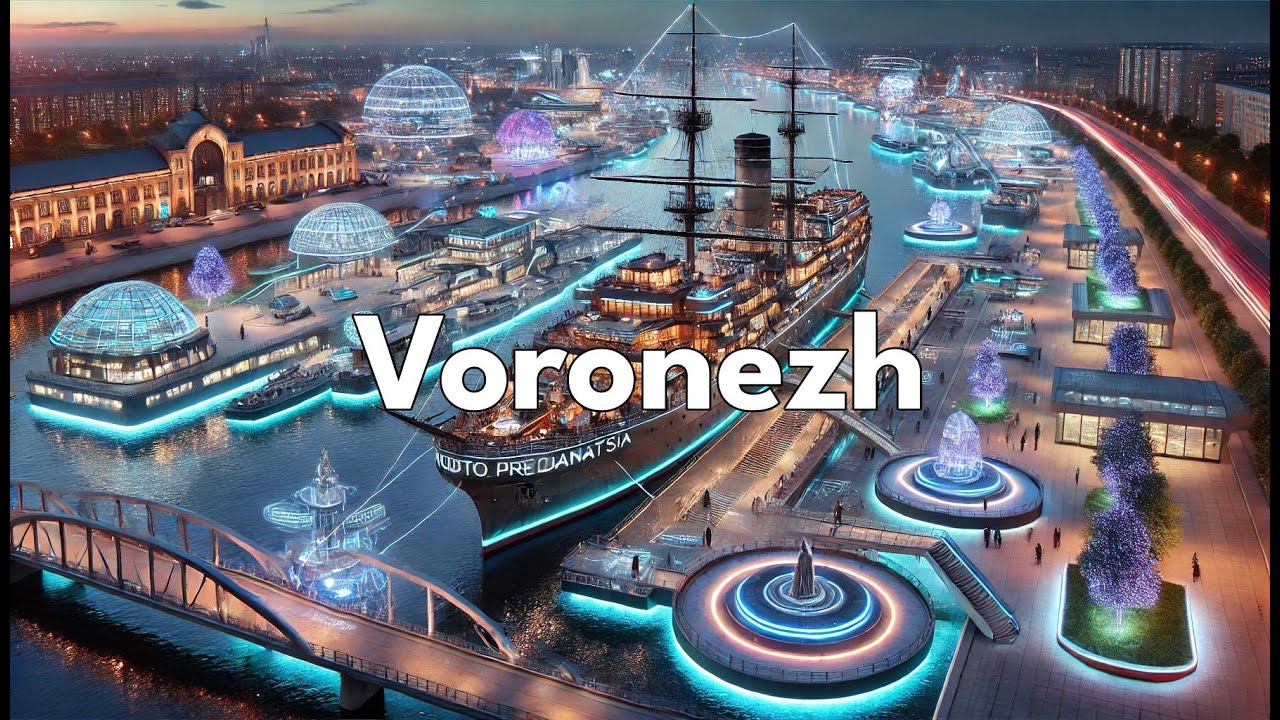 Asking AI what Voronezh will look in 2100