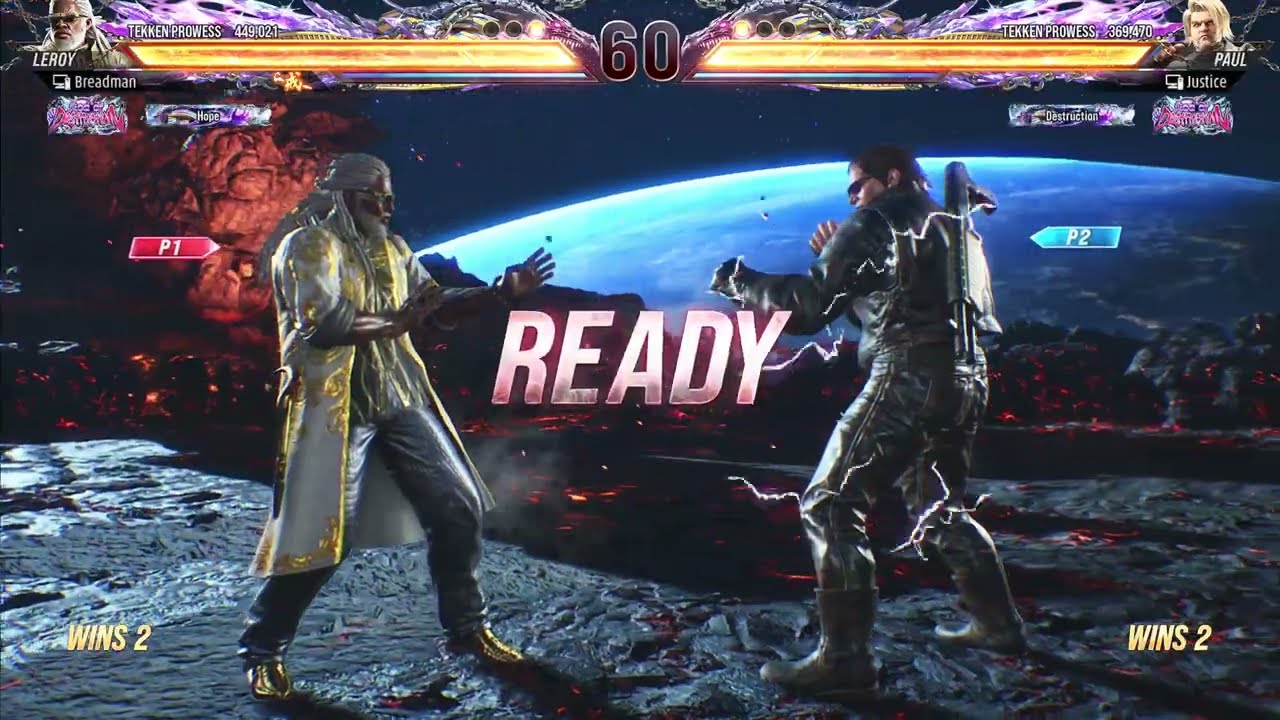 TEKKEN 8 - Breadman (#1 Leroy) Vs Justice (Paul) - Online Rank