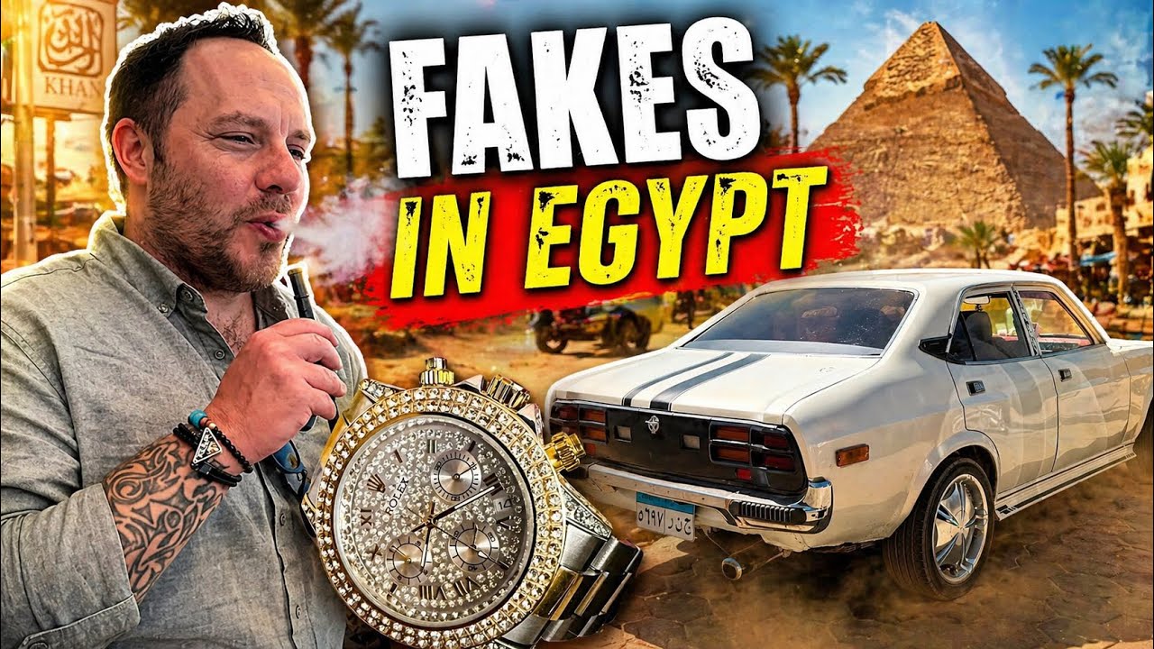 Buying Egyptian 🇪🇬 FAKES in Sharm El Sheikh | Rolex for £50 😮