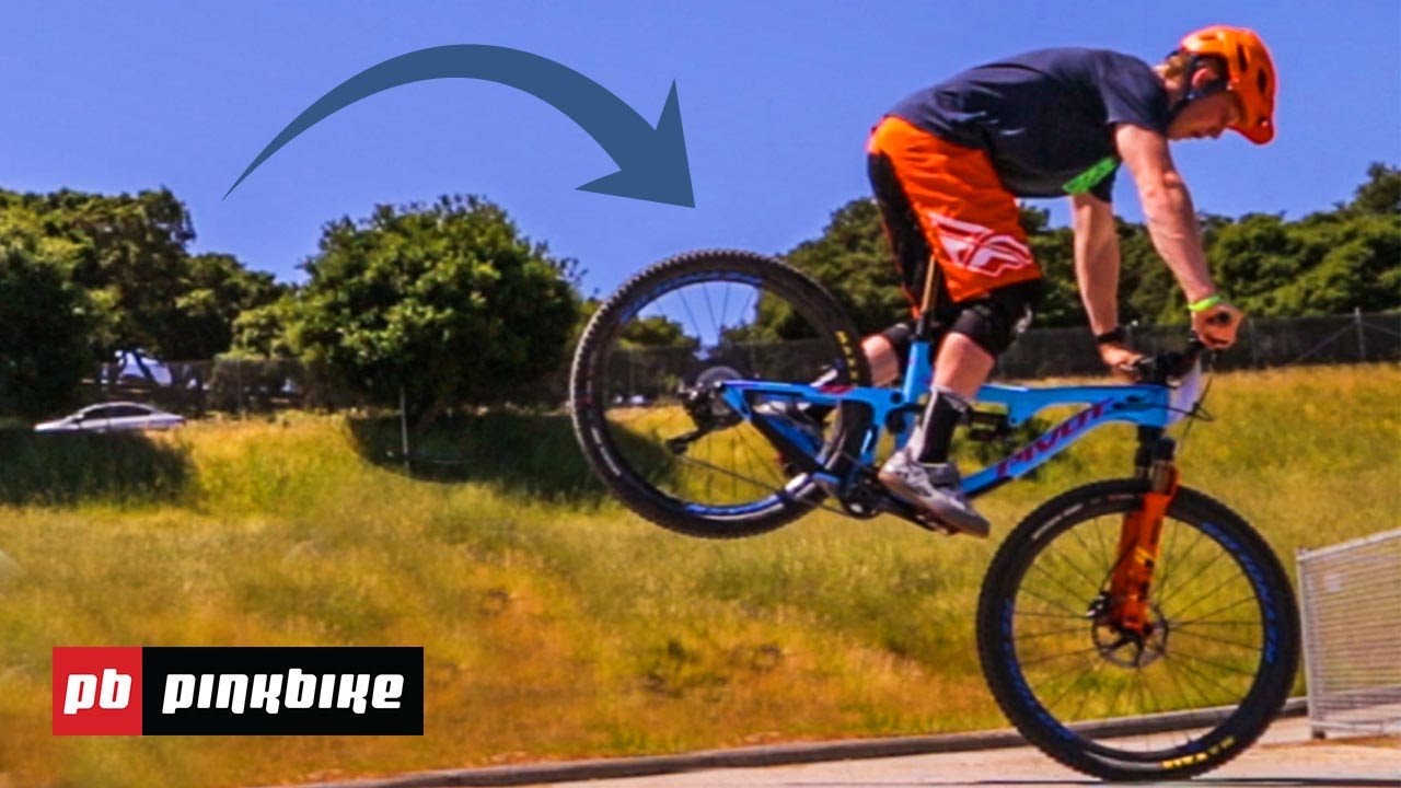 How to Stoppie A Mountain Bike With Bernard Kerr