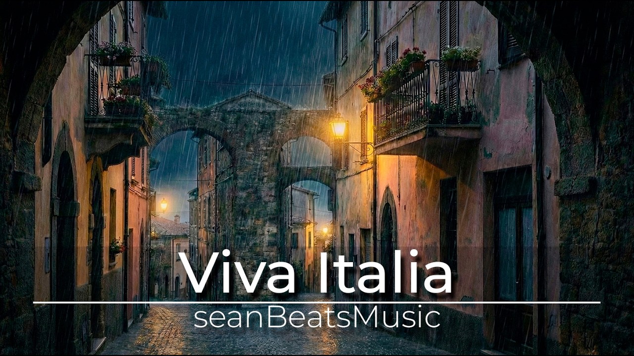 VIVA ИТАЛИЯ 🇮🇹 | Романтическая Прогулка под Дождем - Инструментальная Музыка (Мандолина и Гитара)