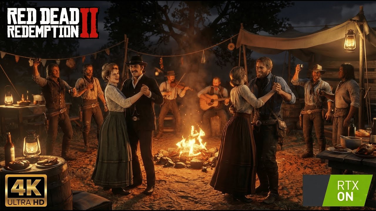 The Happiest Night in RDR2 | Sean’s Return Turns Into a Camp Party