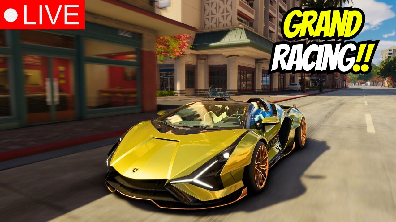 Grand Racing #9 The Crew Motorfest LIVE #thecrewmotorfest #UbisoftPartner #RCR #RacoonRacing