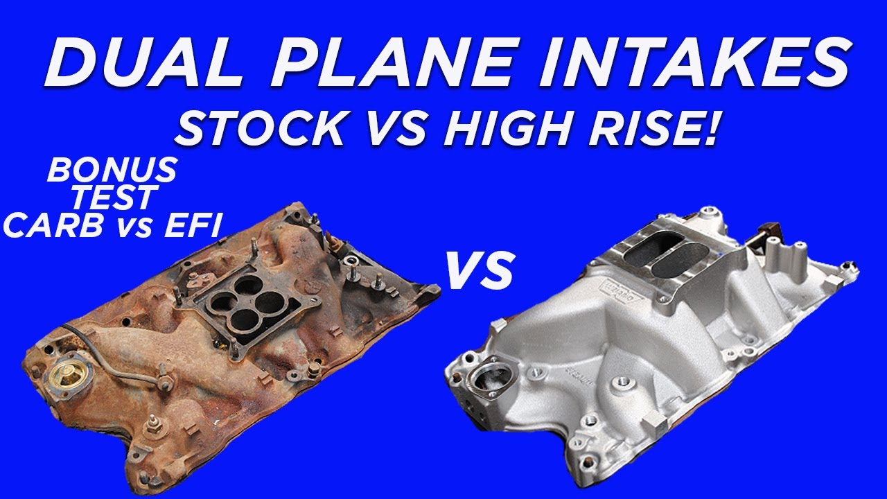 JUST HOW GOOD IS MY FACTORY, JUNKYARD INTAKE MANIFOLD? SHOULD I UPGRADE? CARB VS EFI INTAKE TEST!