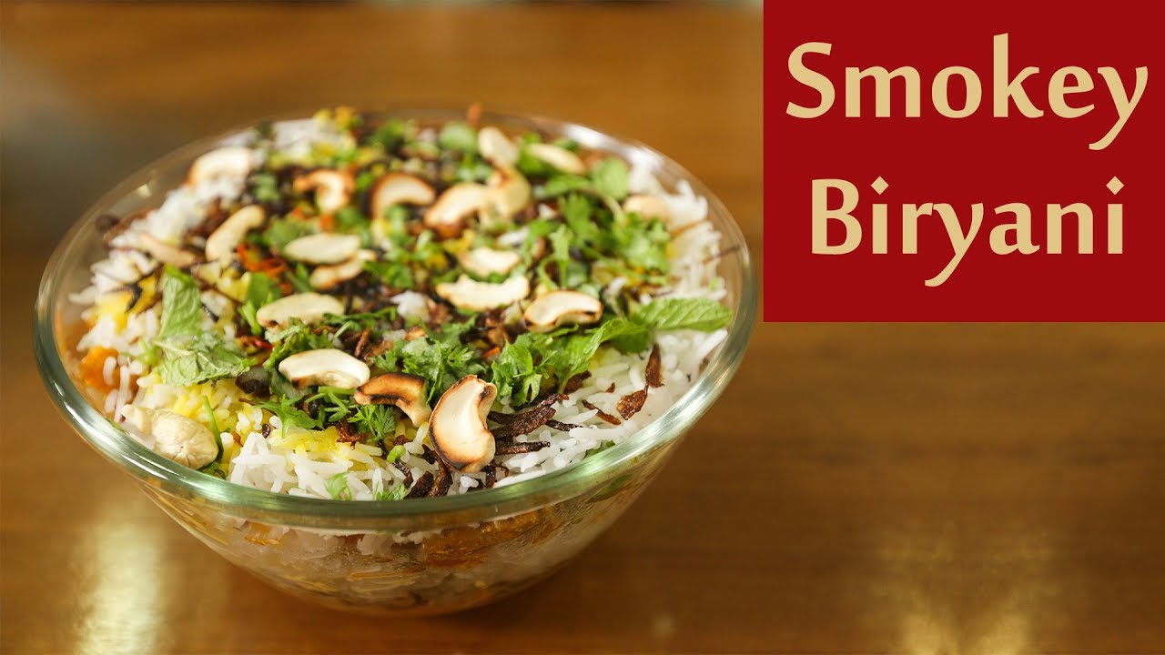Charcoal Biryani | Veg Biryani Smoked | Easy Quick Recipe I Meghna’s Food Magic | Chef Meghna