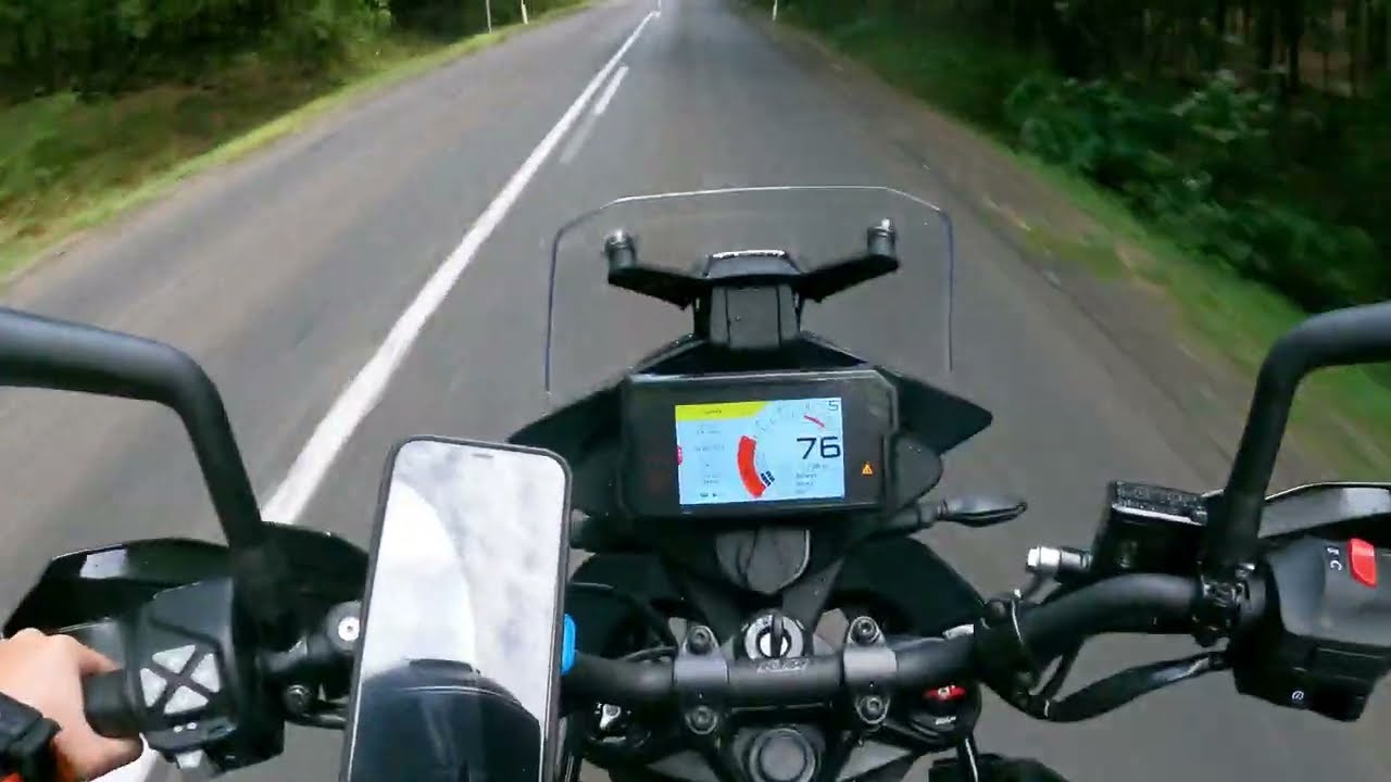 Első túra a 390-el - Irány Ózd!