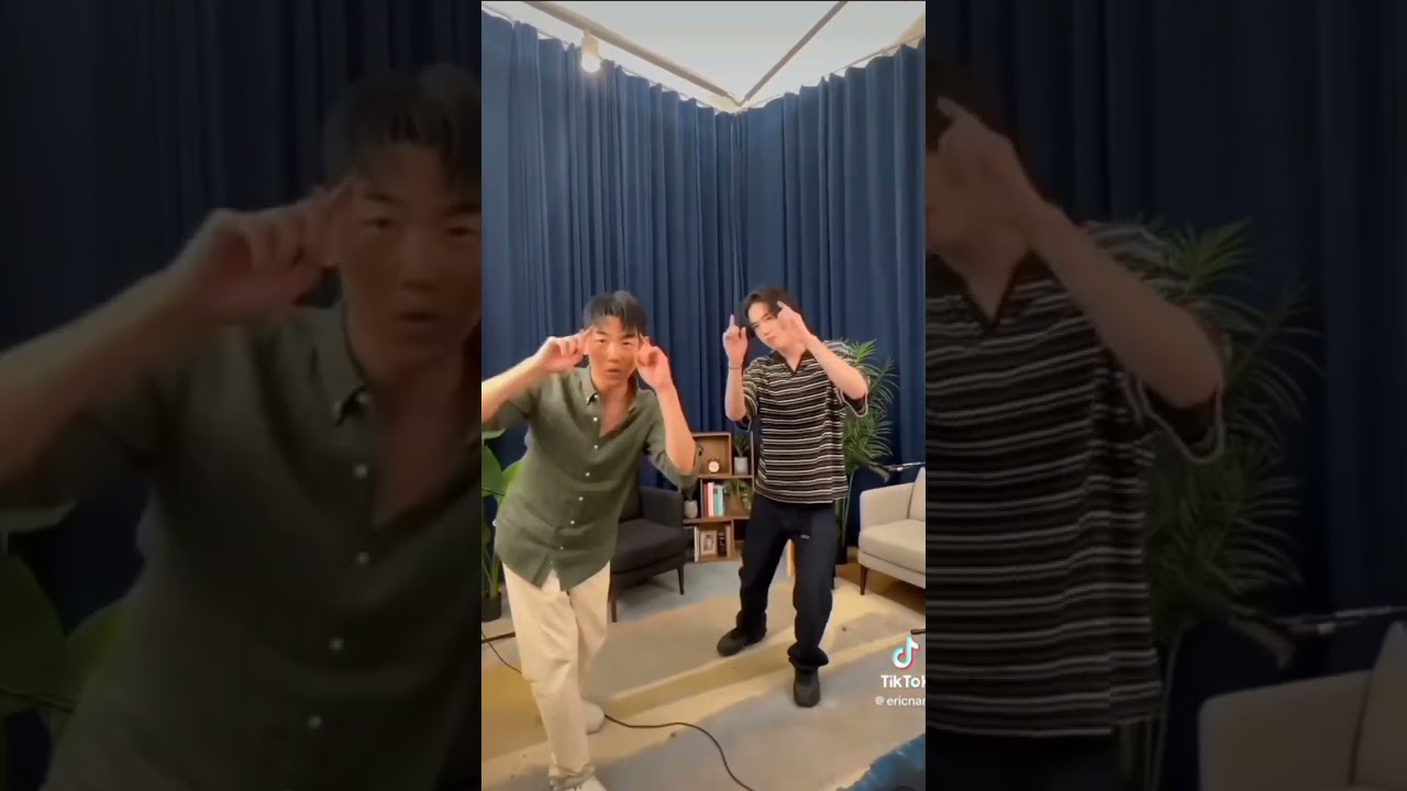 Yugyeom - with Eric Nam &lsquo;Don't Leave Yet' challenge 🕺🏻🌼 #yugyeom #ericnam#challenge