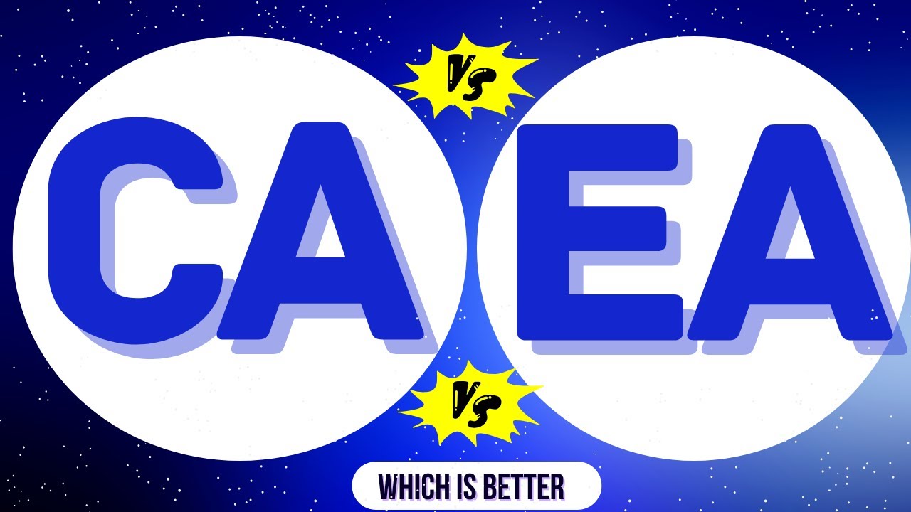 CA vs EA Which is better? #ca #ea #charteredaccountant #enrolledagent #araeducation