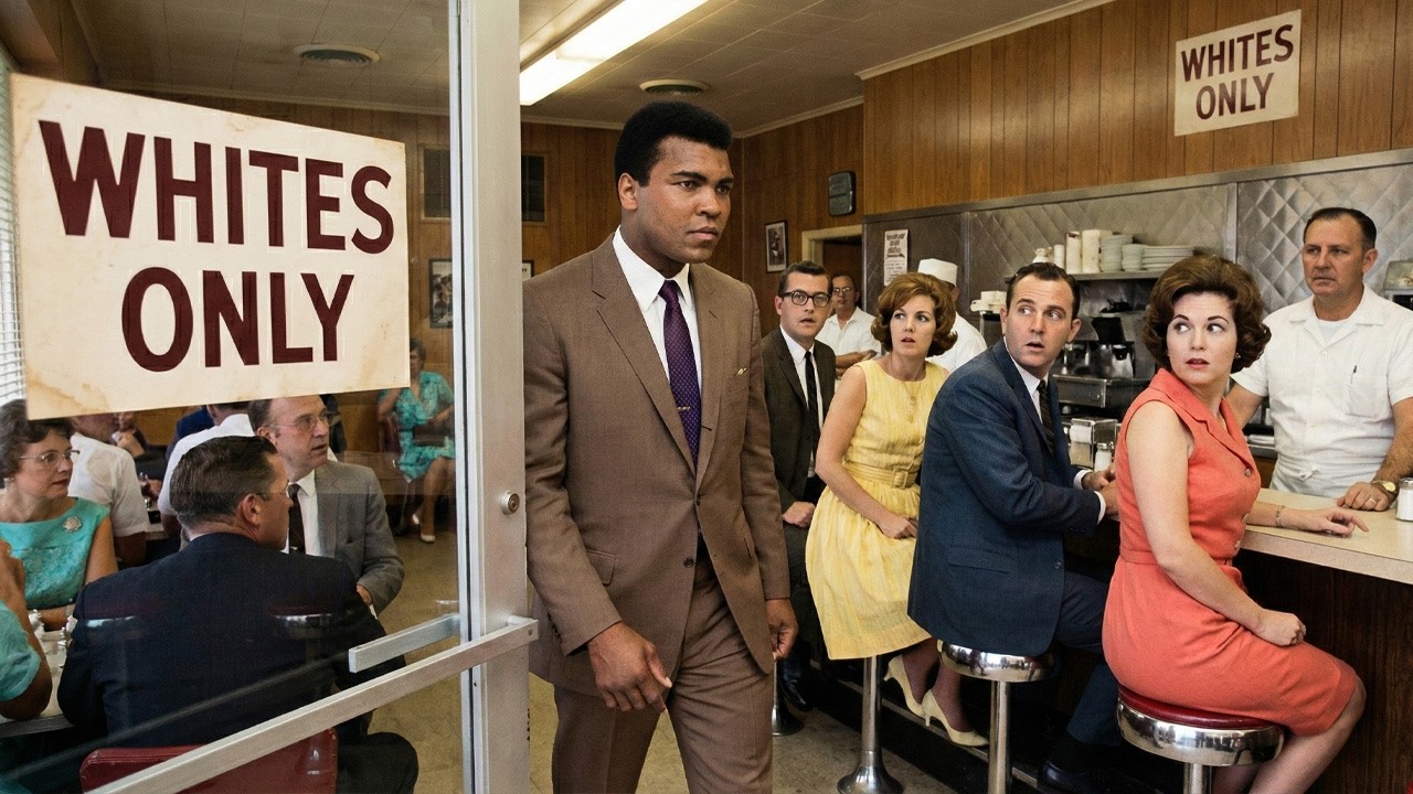 Muhammad Ali Walked Into a “WHITES ONLY” Diner — What He Did Next Changed a Racist Owner Forever