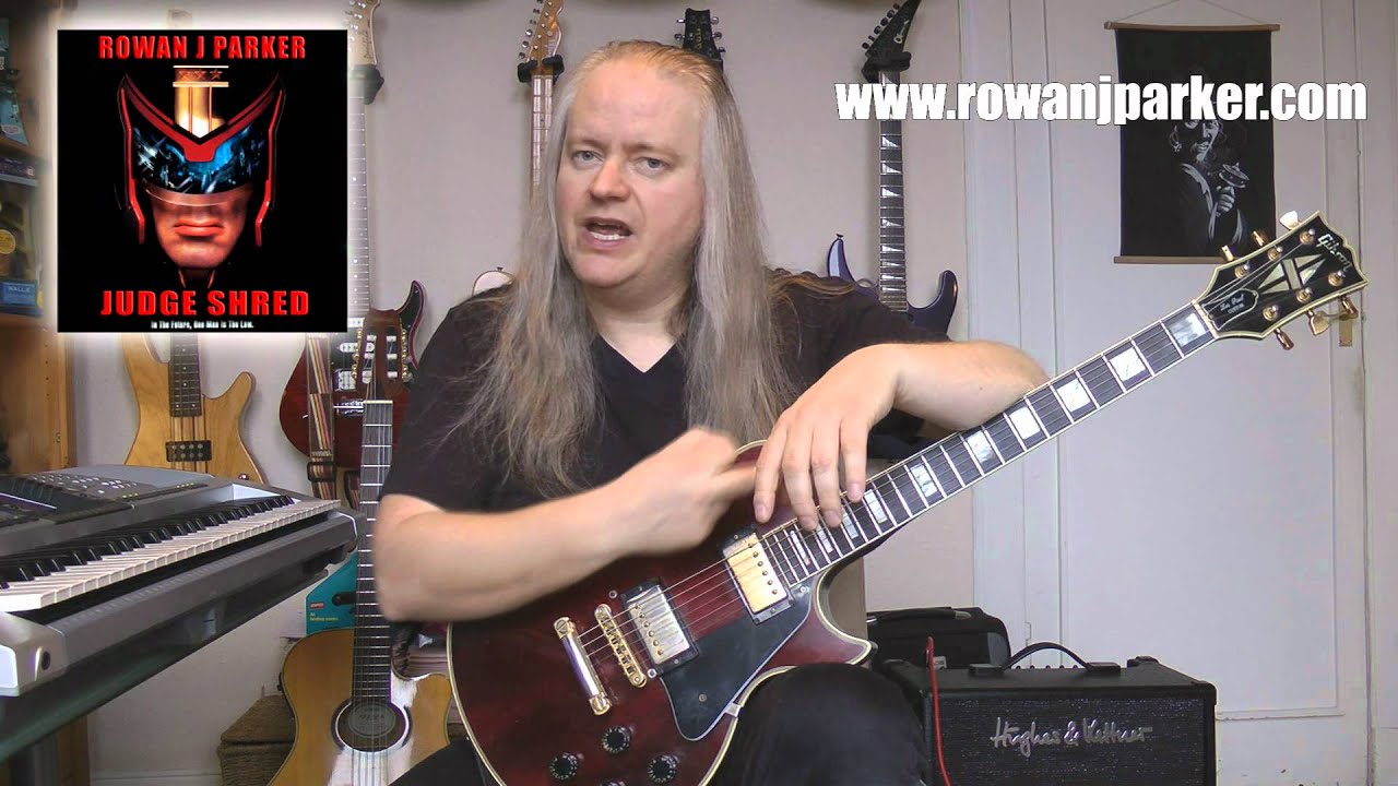 Judge Shred - Episode 1 - Shawn Lane Style Diminished Arpeggios