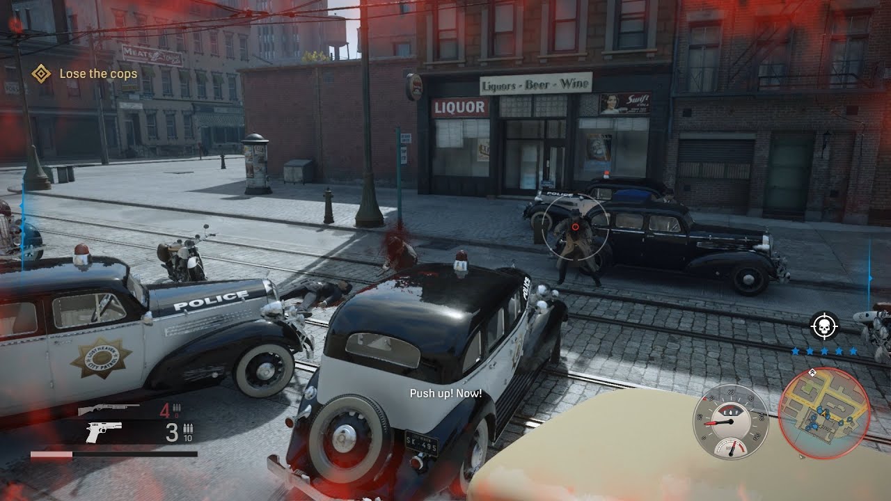 Mafia Definitive Edition Police Shootout + Epic 5 Star Wanted Level Escape From The Prison