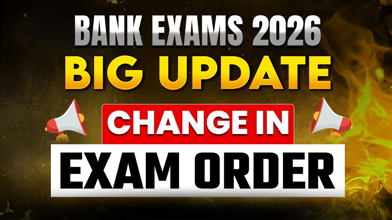 Bank Exam New Pattern: Change in Exam Order | Bank Exam Details 2026 in Tamil