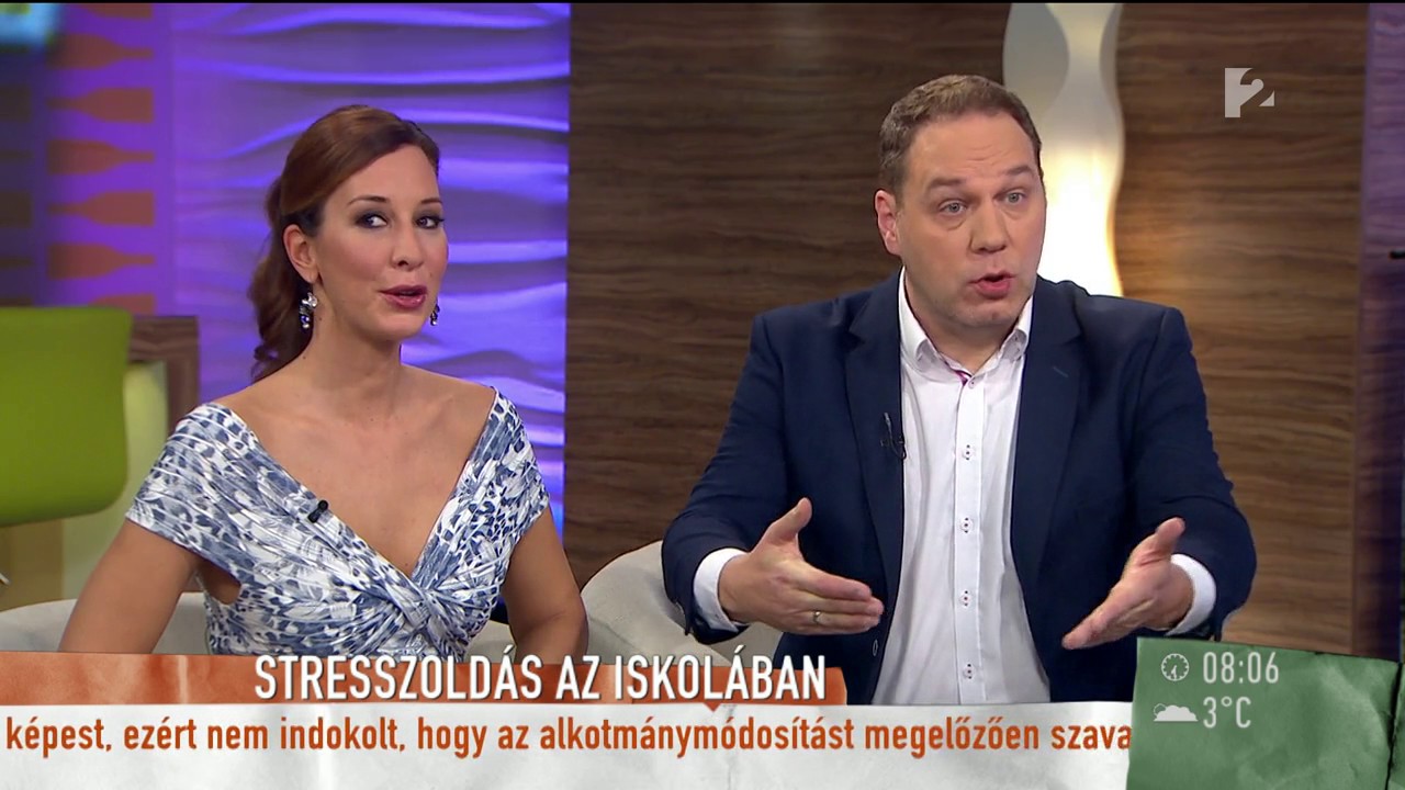 Bagdy Emőke megmutatta, hogyan oldható a stressz a gyerekekben - tv2.hu/mokka