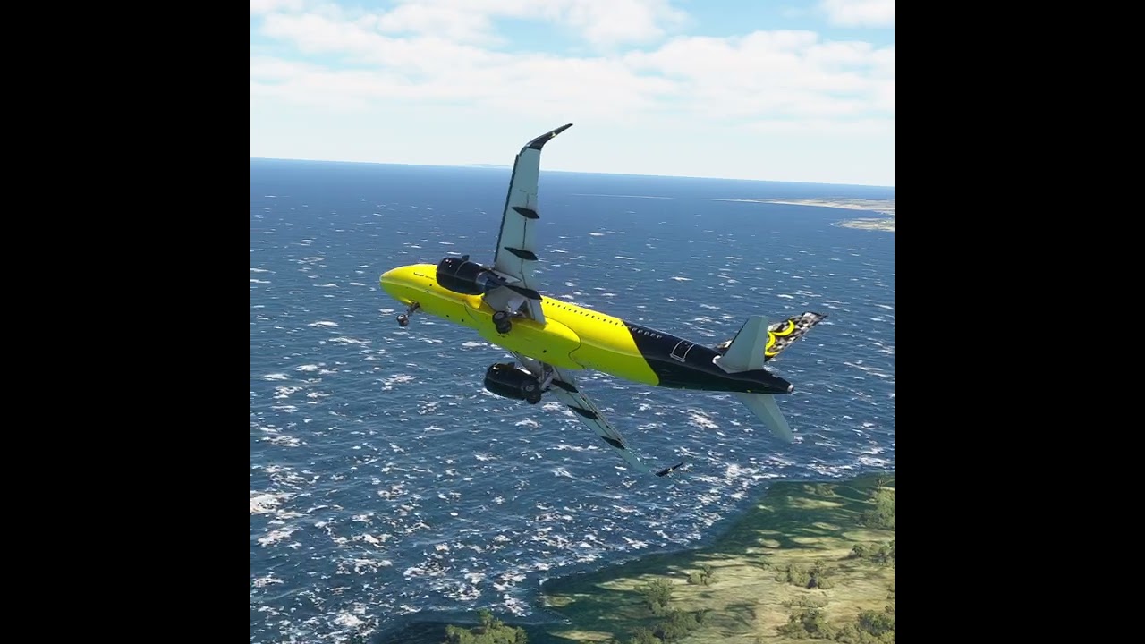 Airplane Emergency Landing at Airport Eps 565