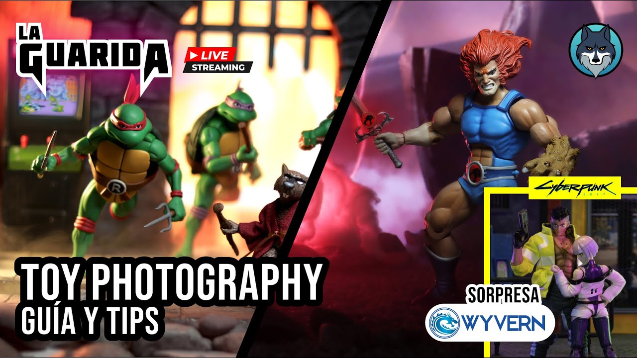 TOY PHOTOGRAPHY: Guía para empezar 📸 | Wyvern presenta: Cyberpunk Jada Toys