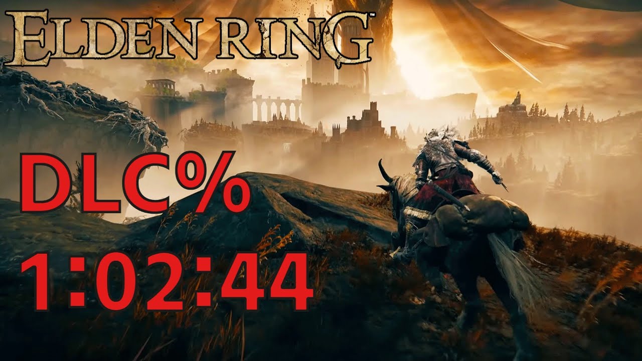【ELDEN RING】DLCラスボス撃破% 1:02:44 IGT