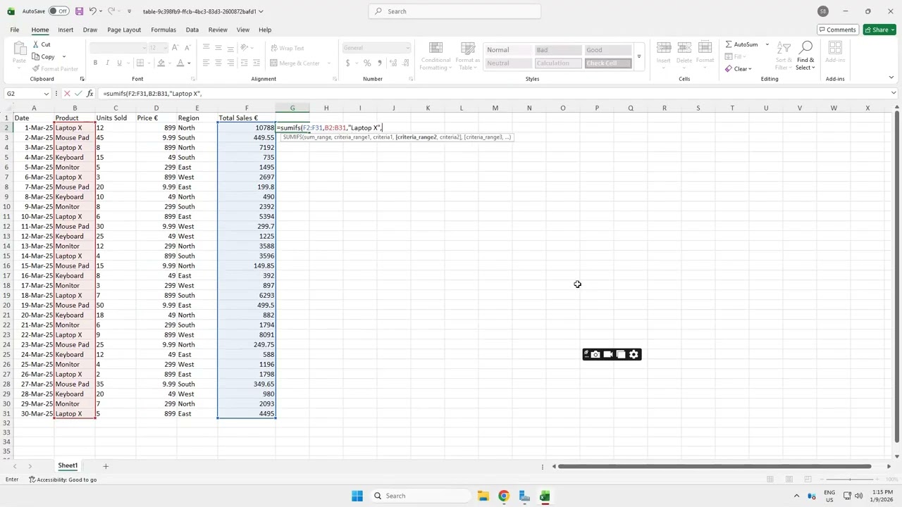 Microsoft Excel For Beginners Lecture 5