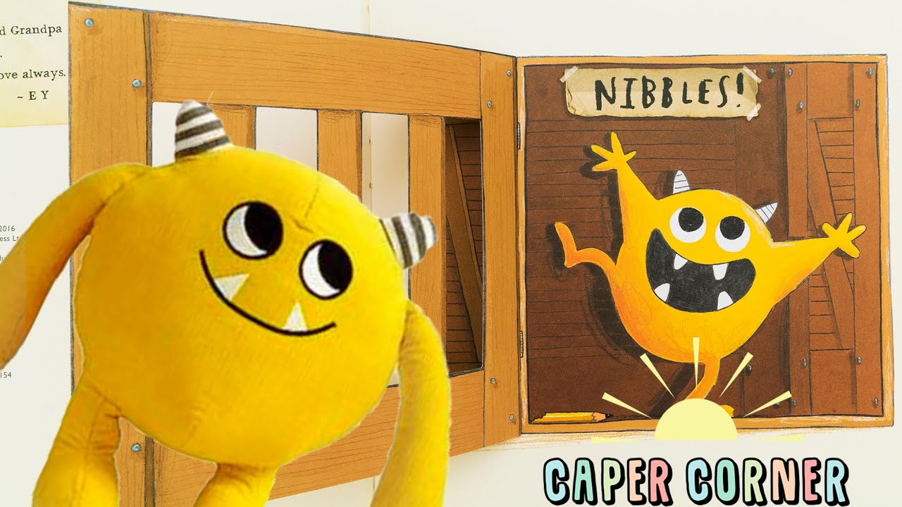 Nibbles: The Book Monster by Emma Yarlett | Caper Corner Story Time