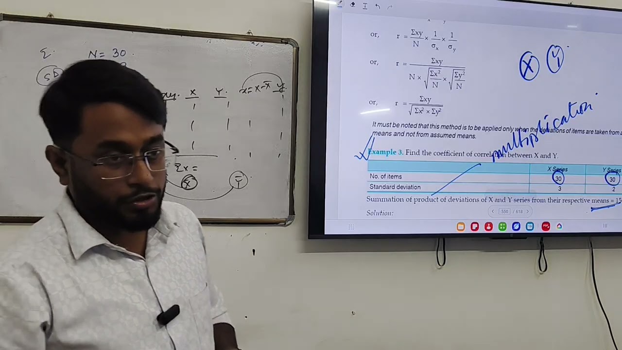 Correlation coefficient numerical part 3