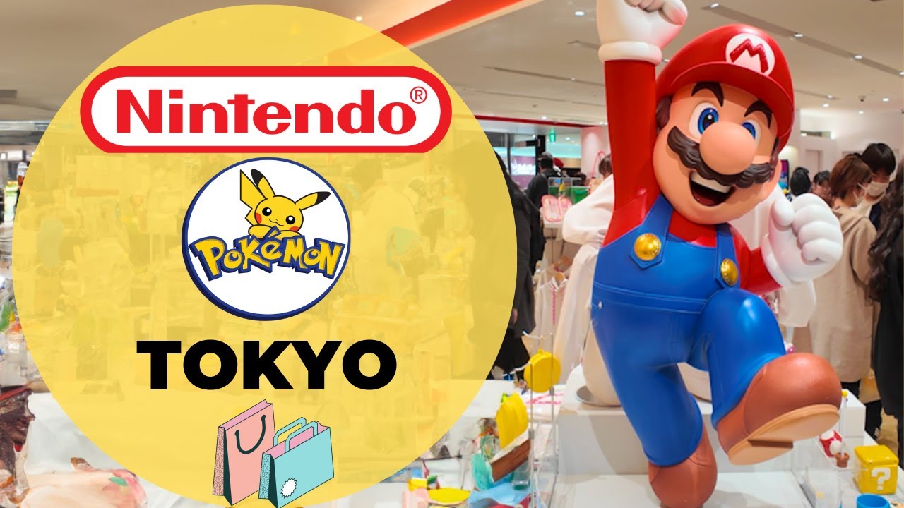 TOKYO'DA NINTENDO VE POKEMON STORE'U GEZDİK (Japonya Gezi)