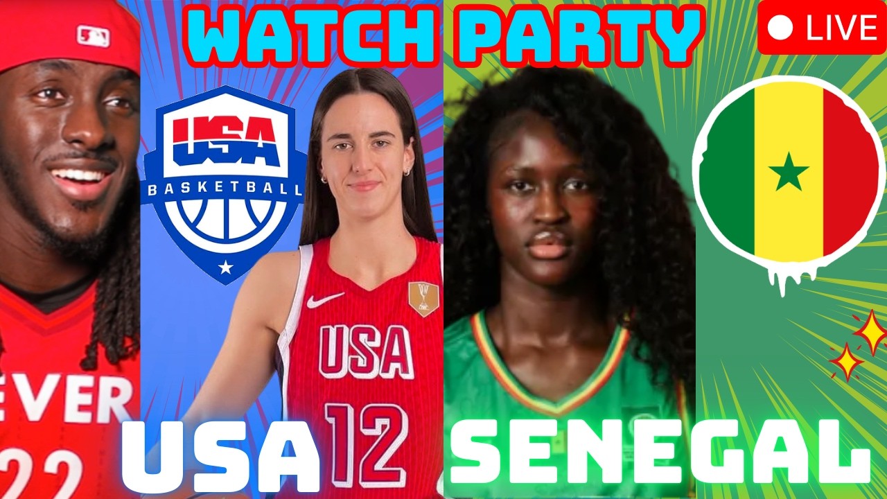 TEAM USA VS SENEGAL LIVE WATCH PARTY