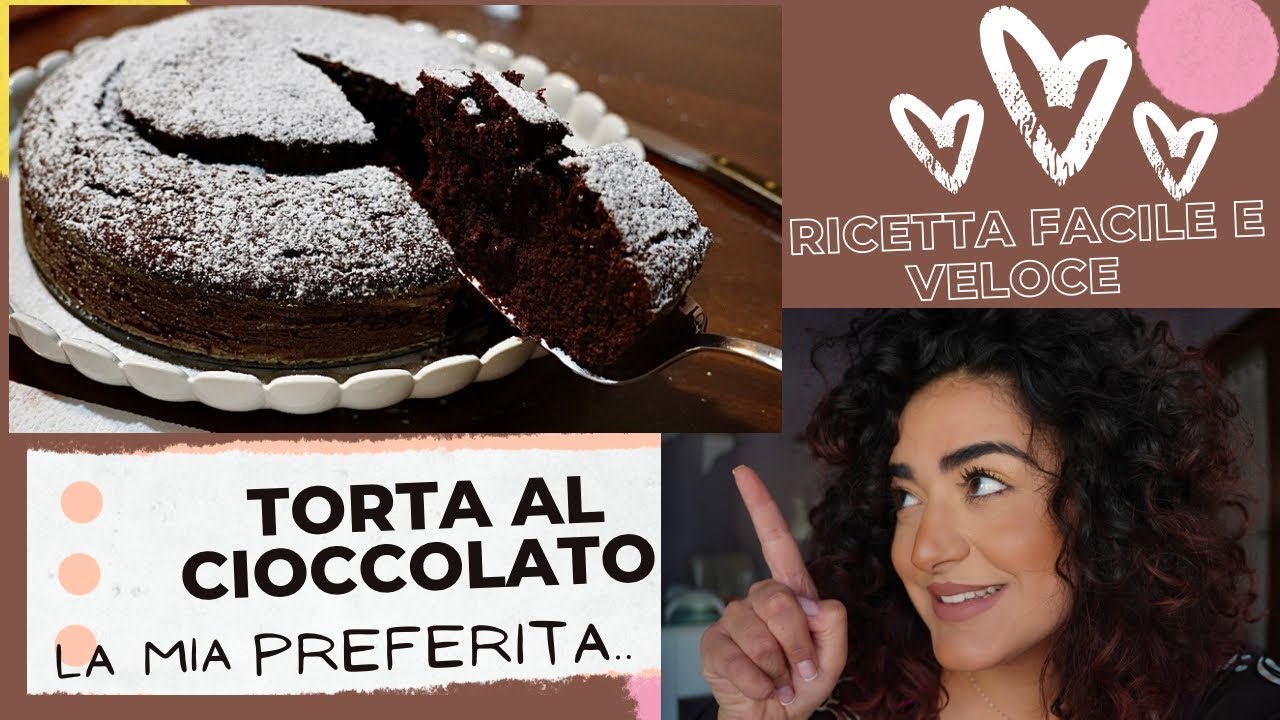 TORTA AL CIOCCOLATO 🍫 FACILE E VELOCE ! La mia RICETTA PREFERITA❤️