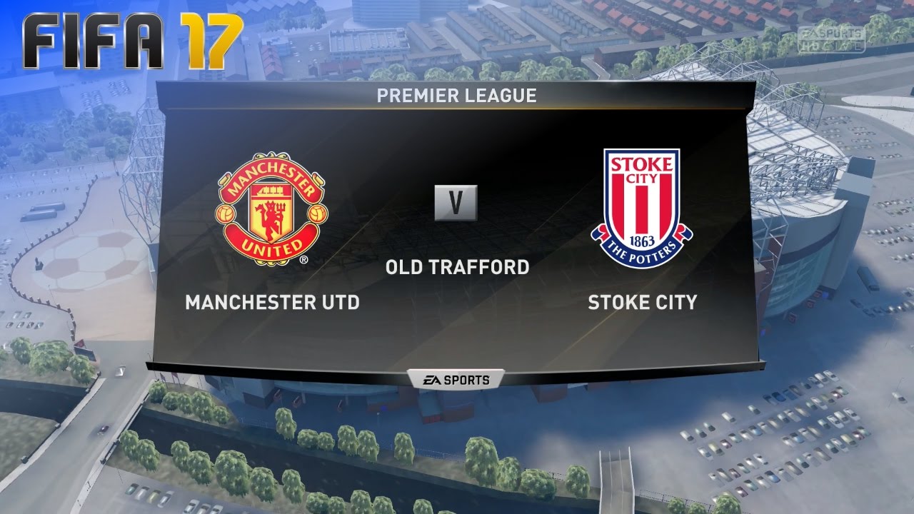 FIFA 17 - Manchester United vs. Stoke City @ Old Trafford