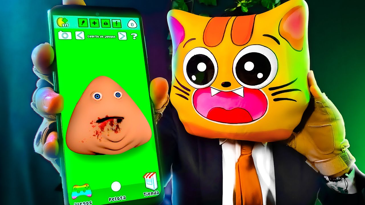 VOLVI A JUGAR POU y ahora quiere VENGARSE... 😿🩸