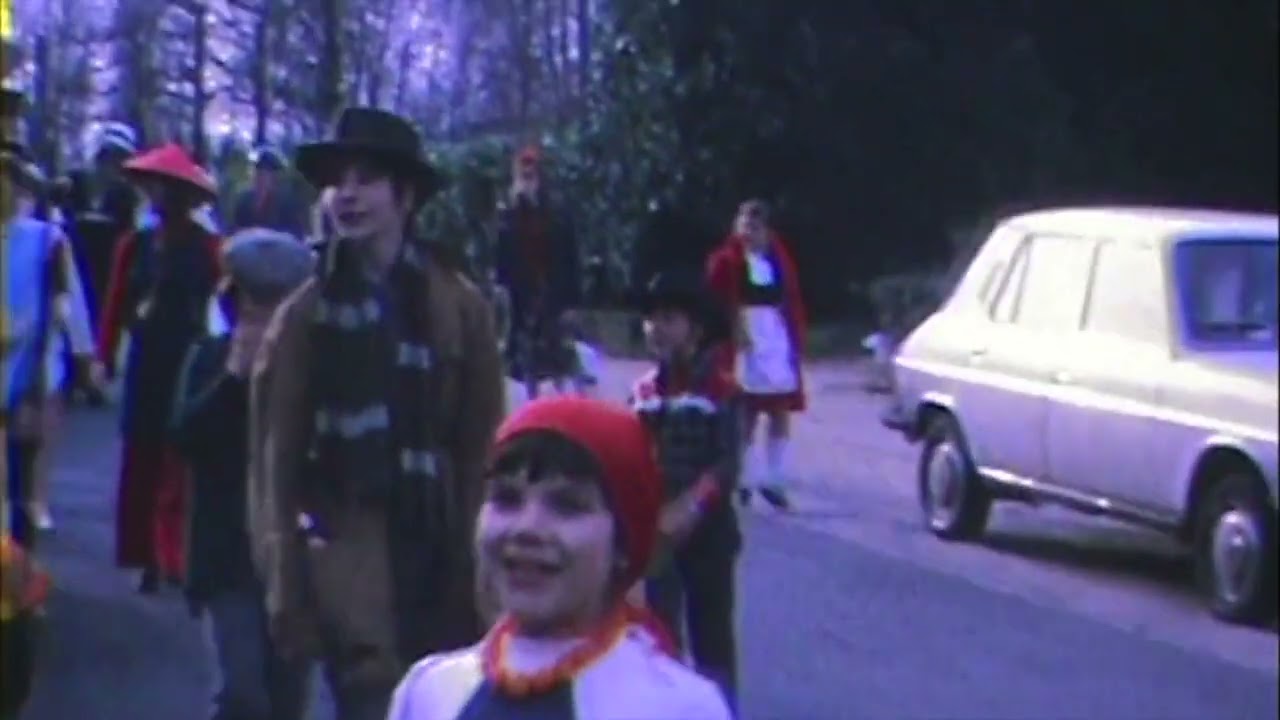 Carnaval au Homborch en 1975 avec les jeunes du quartier .