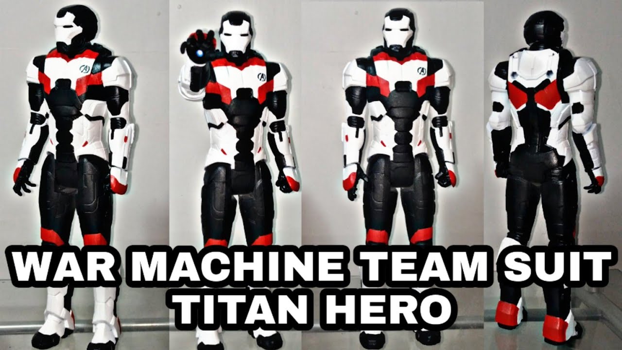 WAR MACHINE TEAM SUIT / TRAJE CUÁNTICO / ENDGAME / CUSTOM TITAN HERO