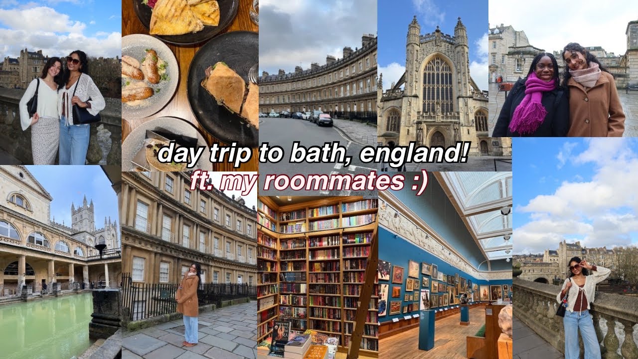 day trip to bath! 🛁 | study abroad vlog 03