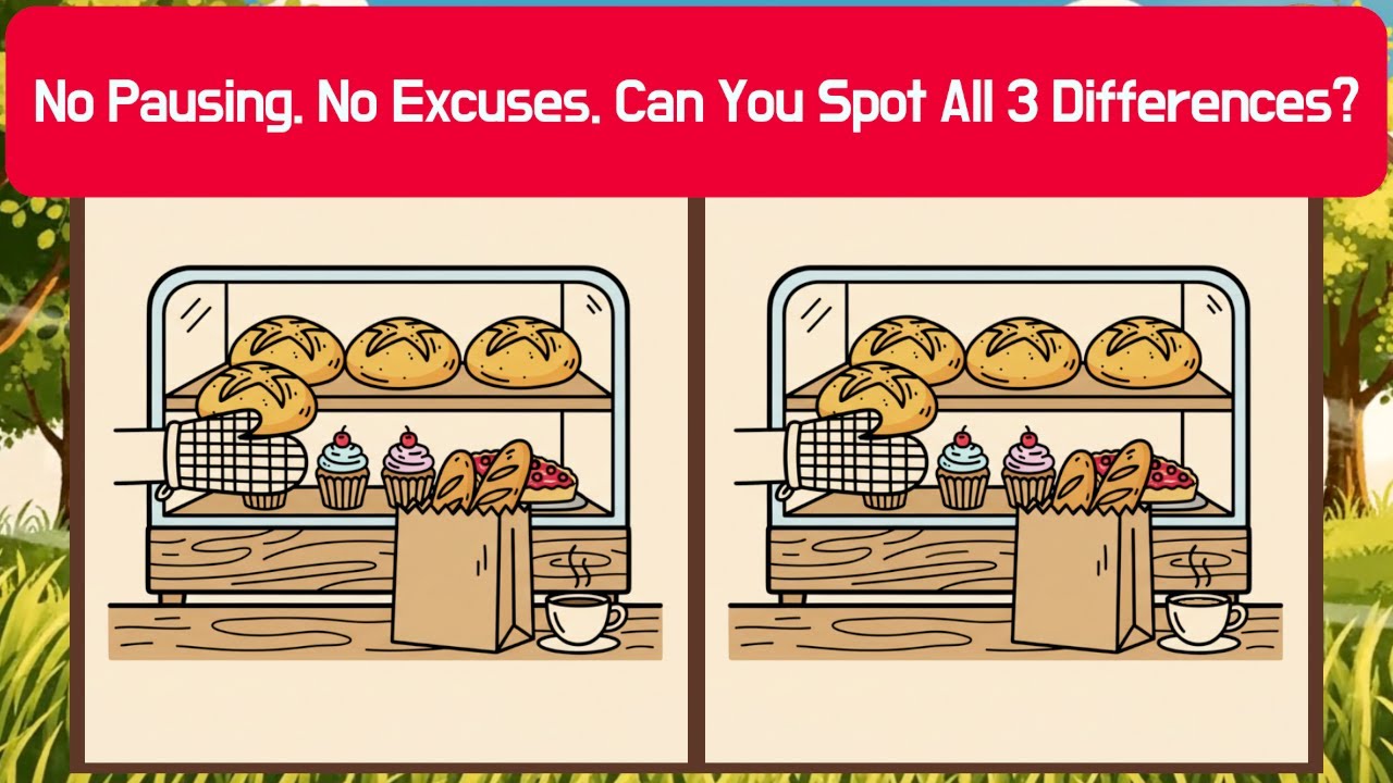 🦉 No Pausing. No Excuses. Can You Spot All 3 Differences? (5 Rounds) | Detective Owl 🦉