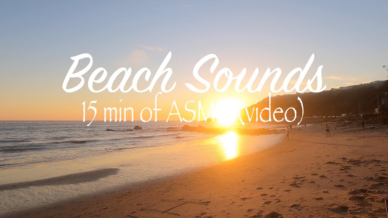 Can't Get Any Sleep? Maybe You Need 15 min ASMR Beach Sunset that Never Ends (Visual & Sound)