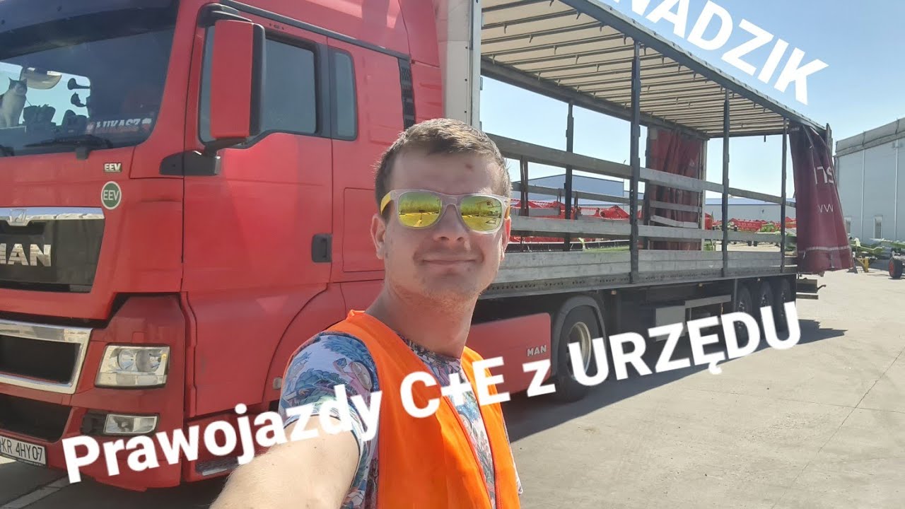 Prawojazdy C+E z urzędu. JAK ZROBIC PRAWKO Z URZEDU 😁