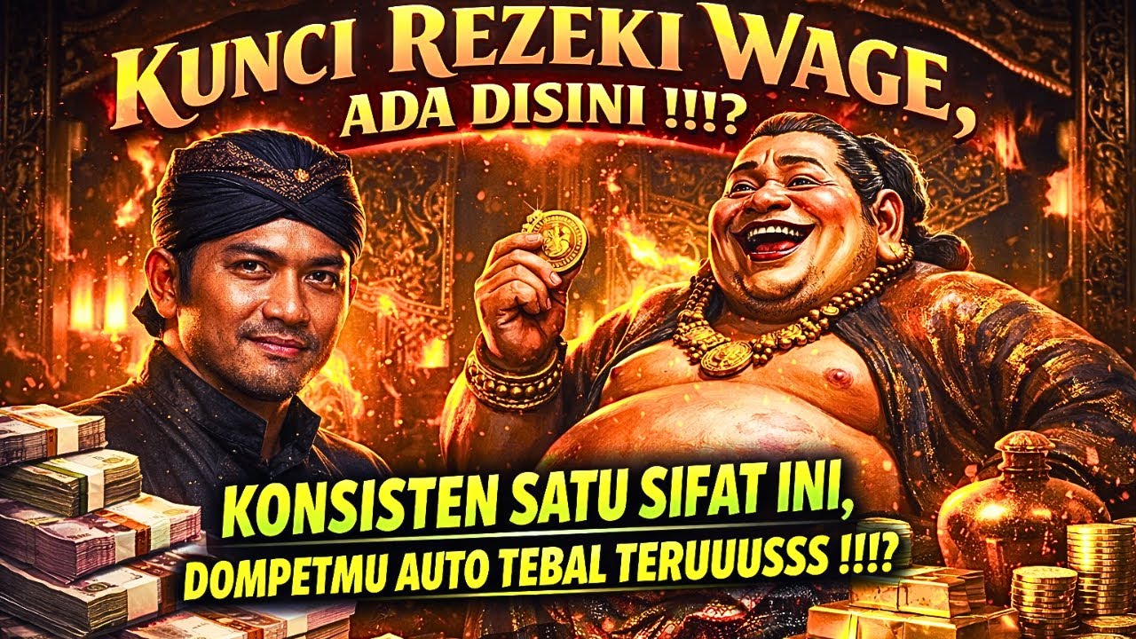 WEJANGAN LELUHUR WETON WAGE !!! KUNCI REZEKI BIAR DERAS TAPI BERKAH TERNYATA...