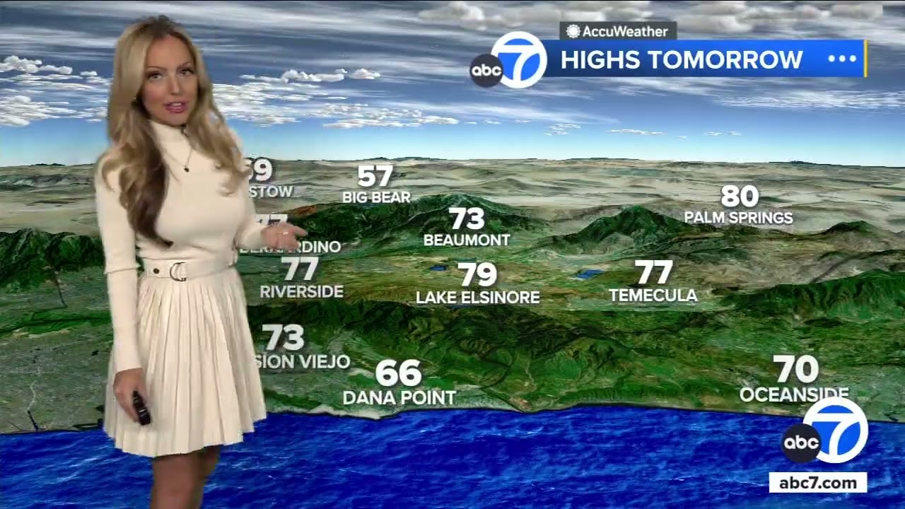 SoCal forecast: Expect mild temperatures, clear skies Monday