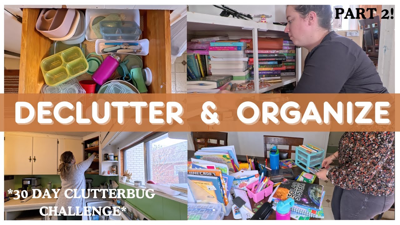 COZY DECLUTTER AND ORGANIZING! l 30 Day Challenge- PART 2!