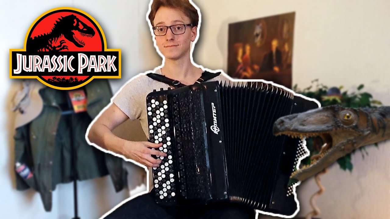 Jurassic Park - Main Theme [Accordion Cover]
