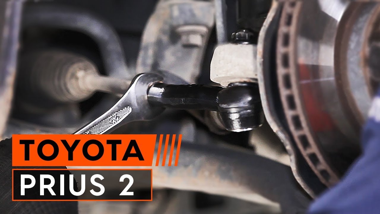 Como trocar ponteiras de direcção TOYOTA PRIUS 2 [TUTORIAL AUTODOC]