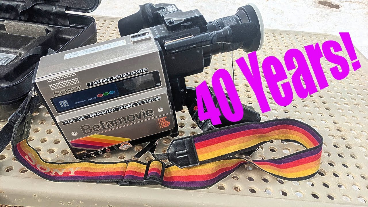 This Camcorder is 40 Years Old - Sony's Betamovie