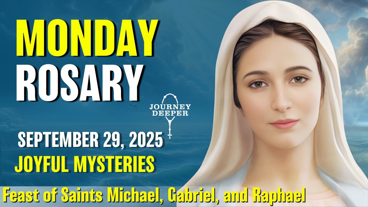 Monday Rosary 💙 Joyful Mysteries of the Rosary 💙 September 29, 2025 VIRTUAL ROSARY