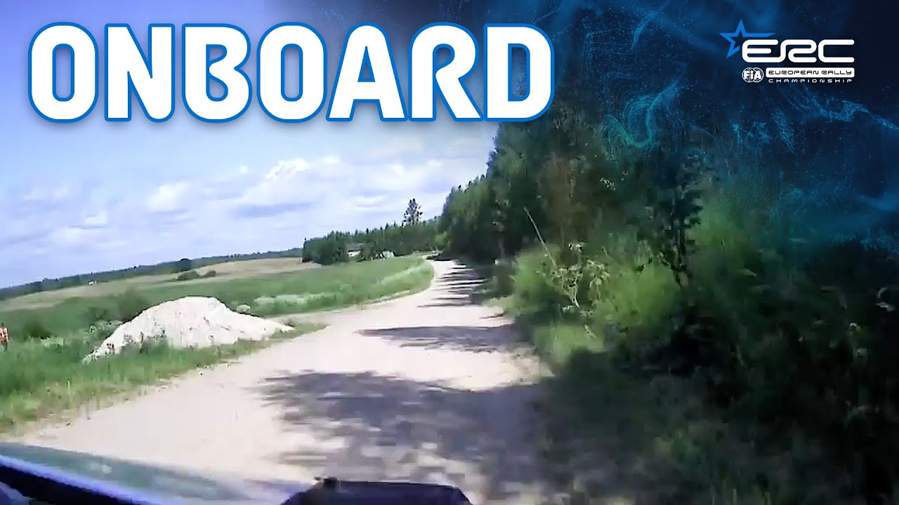 FULL Onboard Kristensson on SS10 : ERC ORLEN 78th Rally Poland 2022