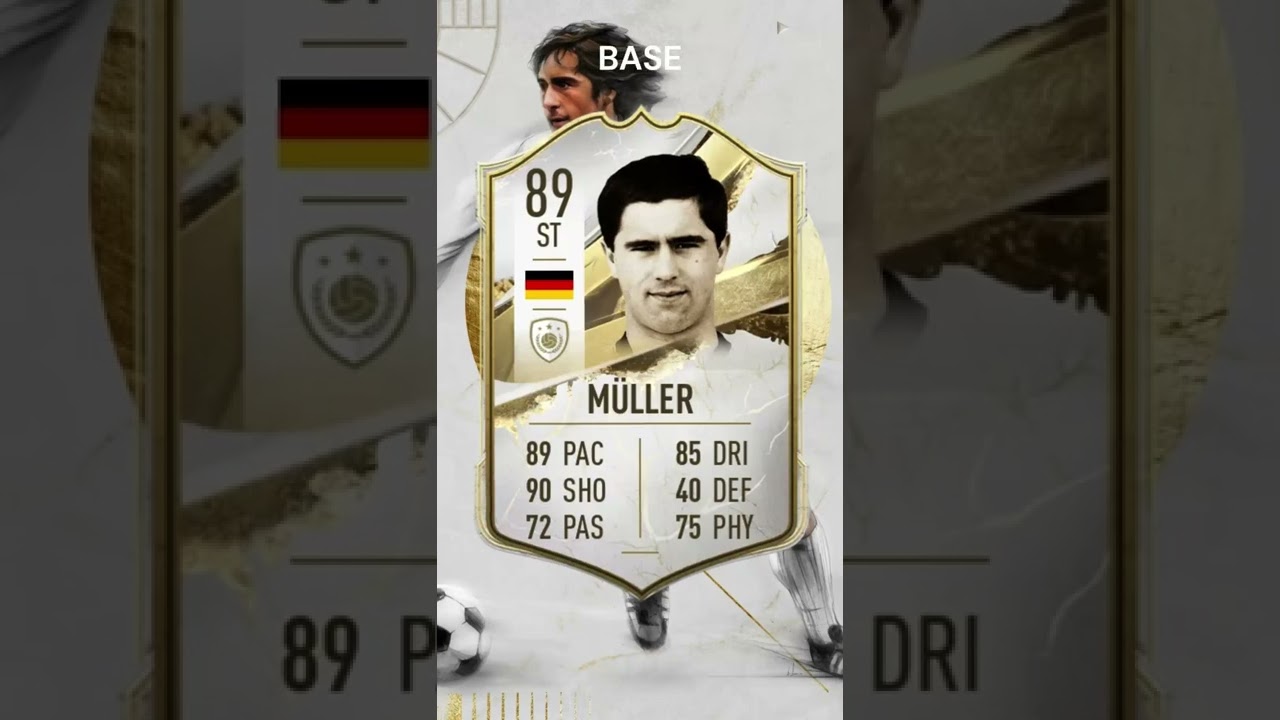 New Icons in FIFA 23 | Gerd M&uuml;ller
