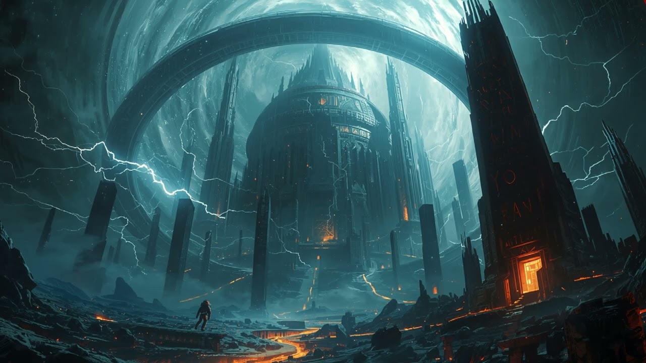 The Storm Eye Citadel Alien Ruins Within a Pulsar's Rhythm 🌪️ 2 Hour Cataclysmic Sci Fi Soundscape