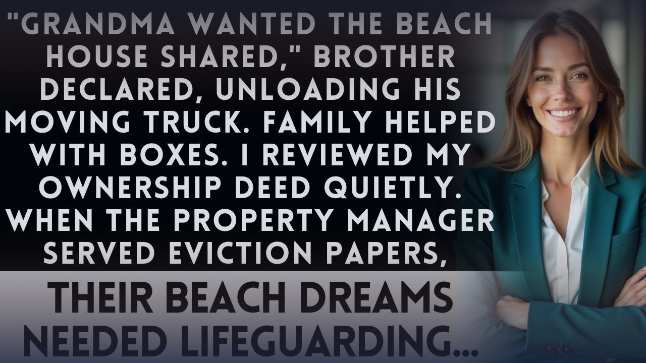 Brother's Family Started Moving Into My Beach House— Until The Property Manager Delivered Their Mail