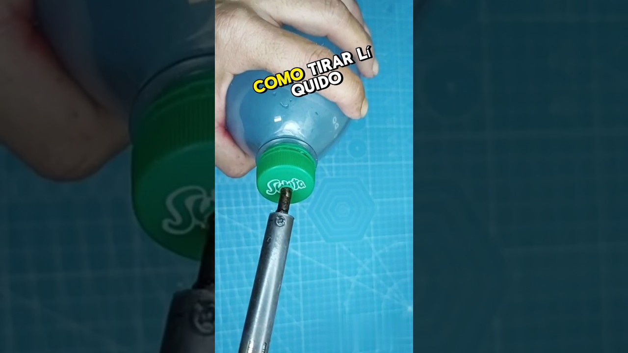 Como tirar l&iacute;quido com a mangueira sem puxar com a boca?😁