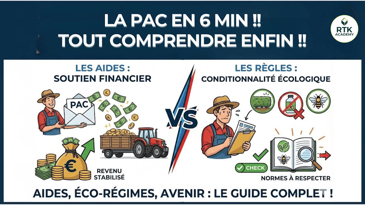 Comprendre la PAC en 6 minutes : aides, éco-régimes, règles