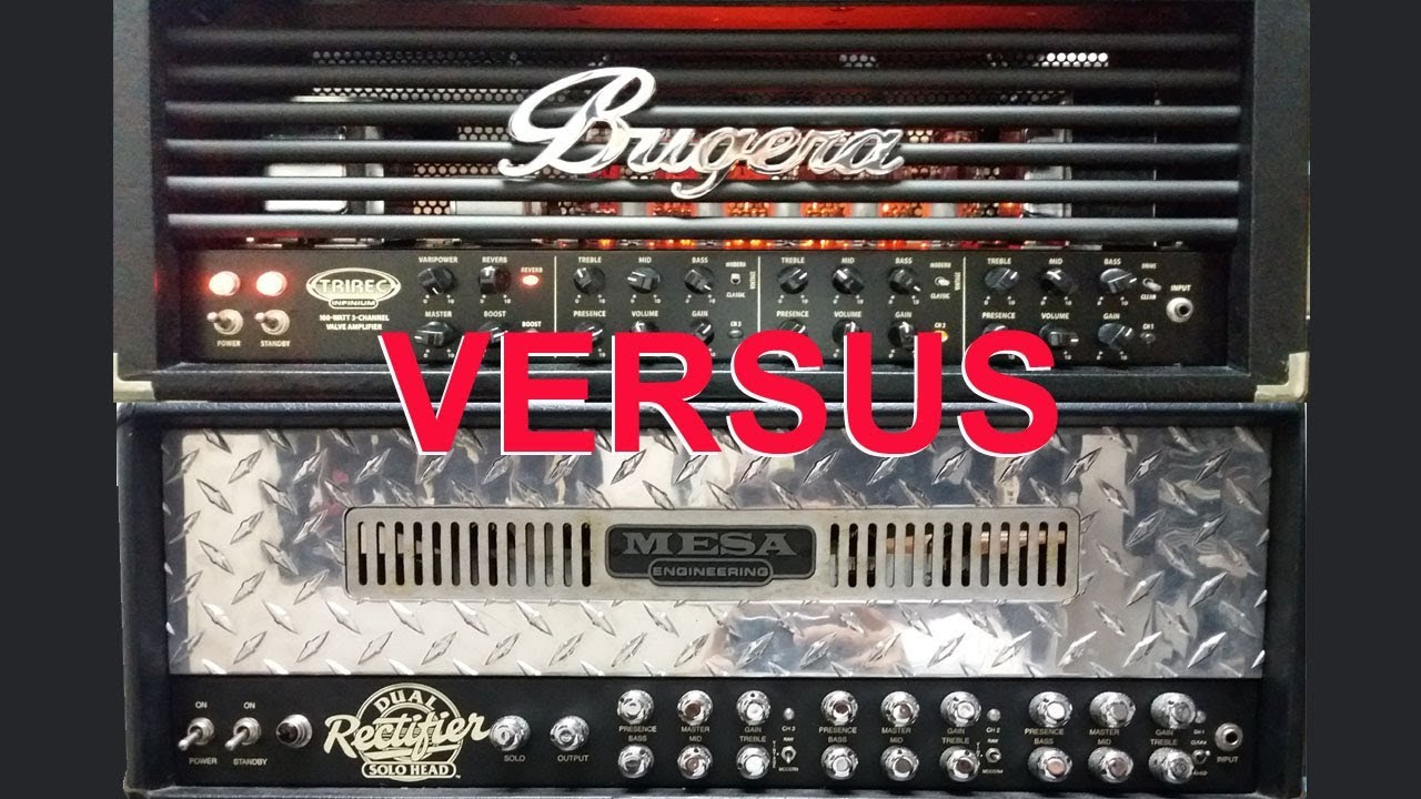 Bugera Trirec x Mesa Boogie Dual Rectifier